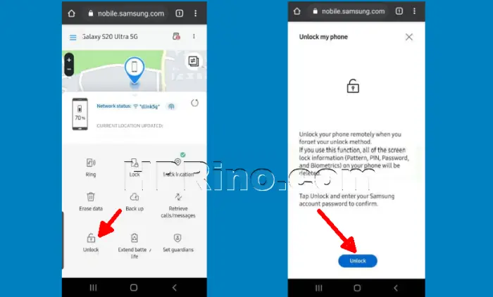 Cara Reset Pola PIN Sandi Samsung A9