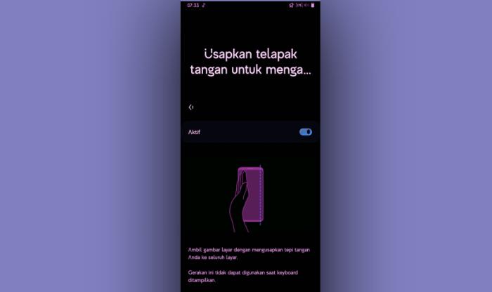 7 Cara Screenshot Samsung A32 : Panjang, Gestur dan Edge Panel | HPRino