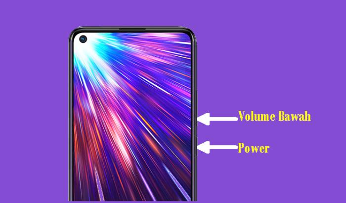 Cara Screenshot Vivo Z1 Pro Menggunakan Tombol