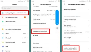 Cara Factory Reset Redmi Note 5A Lite