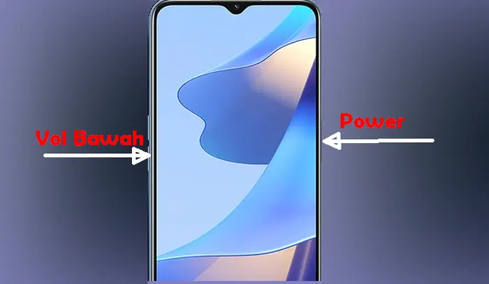 Cara Screenshot Oppo A16 Kombinasi Tombol