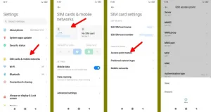 Cara Setting APN Redmi 9A