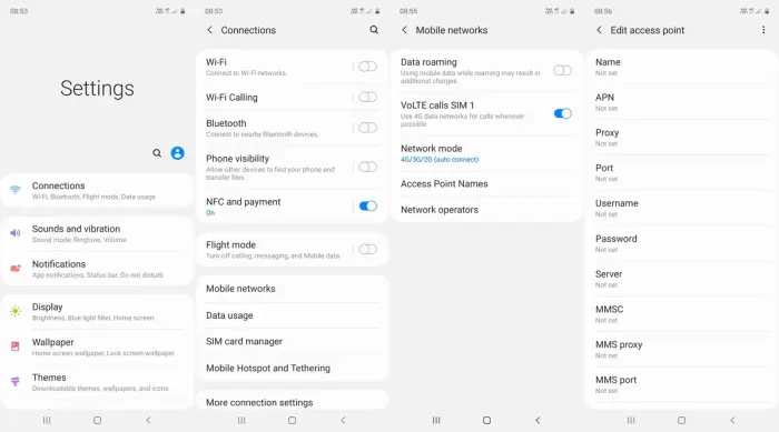 Cara Setting APN Samsung A30