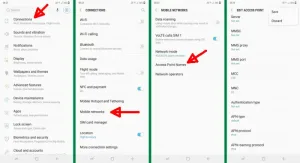 Cara Setting APN Samsung A7