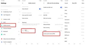 Cara Setting APN Vivo Y12