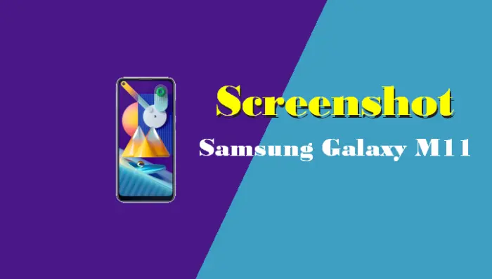 Cara Screenshot Samsung M11