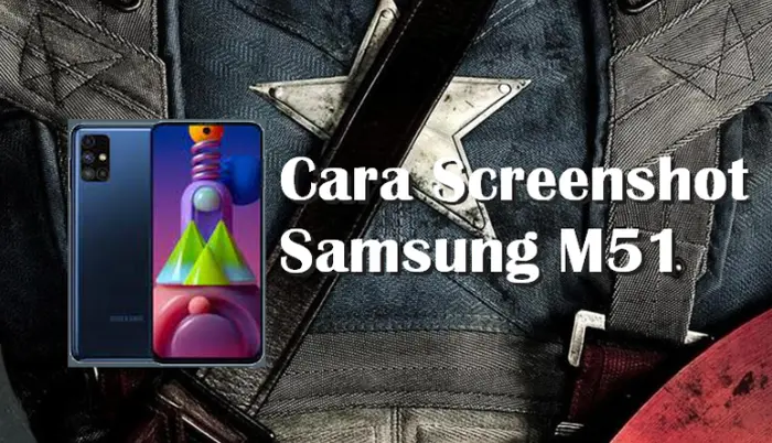 Cara Screenshot Samsung M51