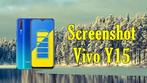 Cara Screenshot Vivo Y15