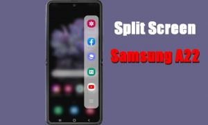 Cara Split Screen Hp Samsung A22