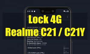 Cara Lock 4G Realme C21