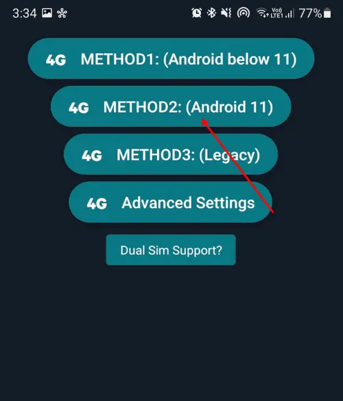 Force 4G LTE Samsung A31 Android 11