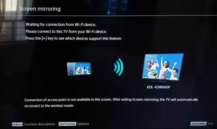 Mengaktifkan Screen Mirroring di Smart TV