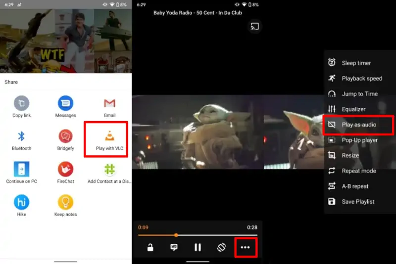 Putar Youtube di Latar Belakang Dengan VLC