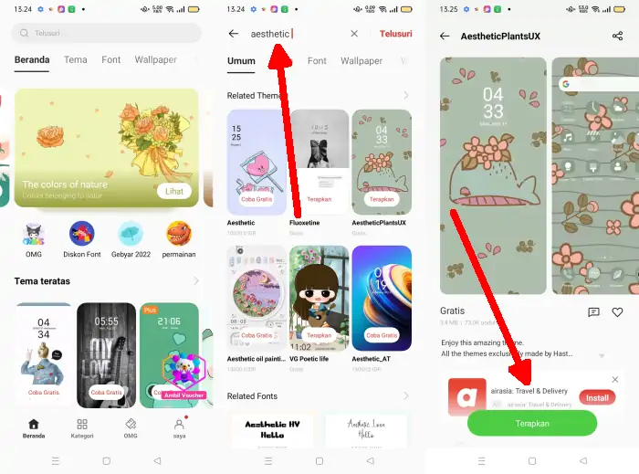 Cara Mengganti Tema Secara Gratis di Oppo A31