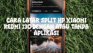 Cara Layar Split HP Xiaomi Redmi 13c Dengan atau Tanpa Aplikasi