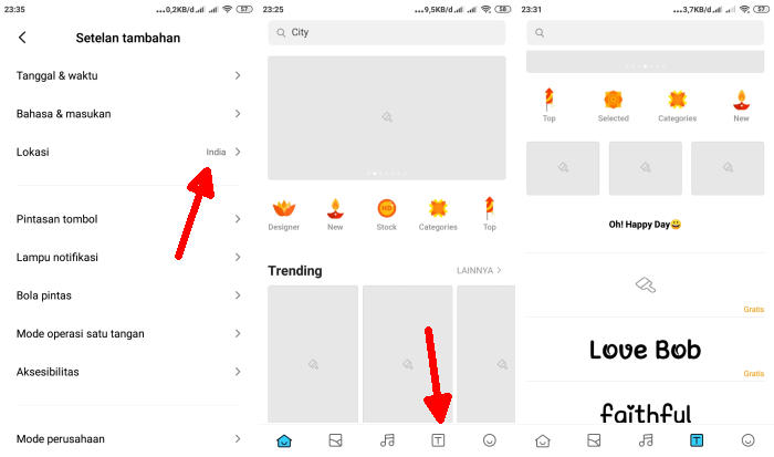 Cara Mengganti Font Xiaomi Dengan Mengubah Region