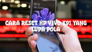 Cara Reset HP Vivo Y91 yang Lupa Pola