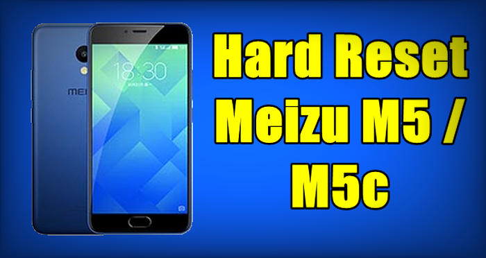 Cara Reset HP Meizu M5