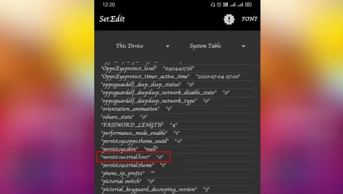 Cara Mengubah Font Oppo Menjadi Gratis via SetEdit